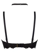 Dámská podprsenka V-8261 černo-zlatá - Axami
