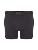 Pánské boxerky SLG Base Short C2P - BLACK - tm.šedá-tyrkys M014 - SLOGGI Pánské boxerky SLG Base Short C2P - BLACK - tm.šedá-tyrkys M014 - SLOGGI