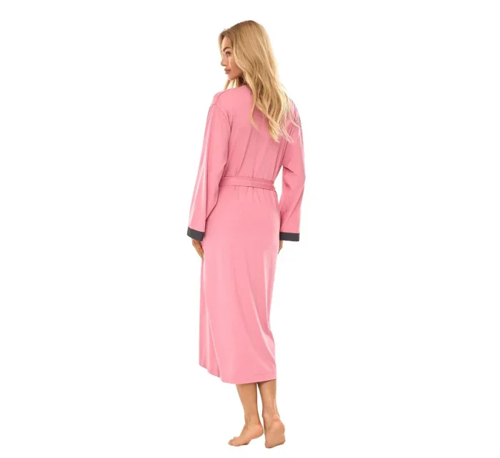 L&L 2505 dlouhý dámský viskózový župan M-2XL