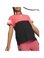 Tričko Puma Power Colorblock Jr 670204 35 Tričko Puma Power Colorblock Jr 670204 35