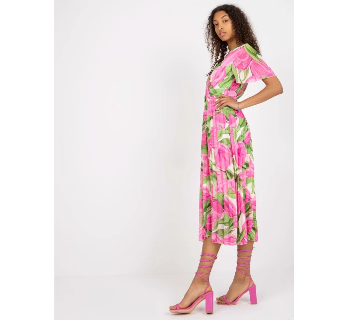 Šaty DHJ SK 11331 2.32 růžová