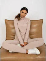 Dámská halenka LK BZ 509192.55P béžová - FPrice Dámská halenka LK BZ 509192.55P béžová - FPrice