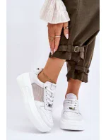 Dámské klasické sportovní boty GOE LL2N4060 Bíle Dámské klasické sportovní boty GOE LL2N4060 Bíle