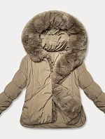 Béžová přechodná bunda J Style (16M9179-84)