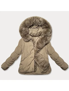 Béžová bunda typu pro přechodné období model 21248542 - J.STYLE
