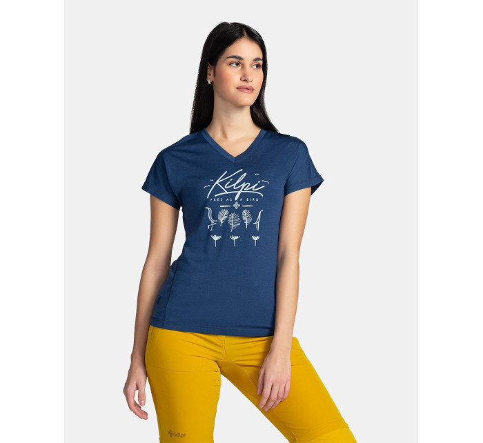 Dámské tričko MERIN W Tmavě modrá - Kilpi
