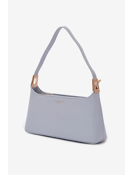 Eko kůže modrá kabelka Tielle