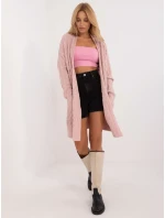 Kardigan AT SW model 20463786 jasny różowy - FPrice