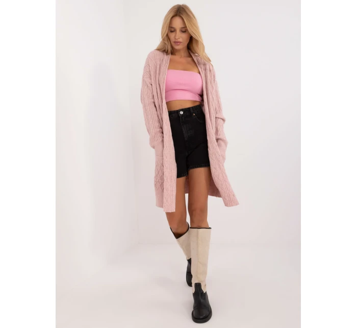 Kardigan AT SW model 20463786 jasny różowy - FPrice