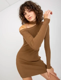 Dámské šaty NM SK NG 2315 světle hnědé