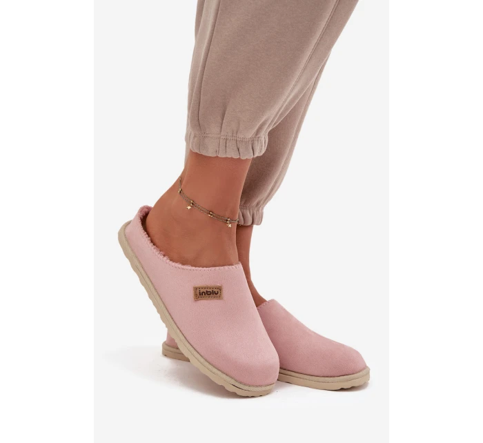 Dámské domácí pantofle Inblu – růžové Dámské domácí pantofle Inblu – růžové