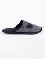 Pánské pantofle OKL-0107F-3400 Černá s šedou - Yoclub Pánské pantofle OKL-0107F-3400 Černá s šedou - Yoclub