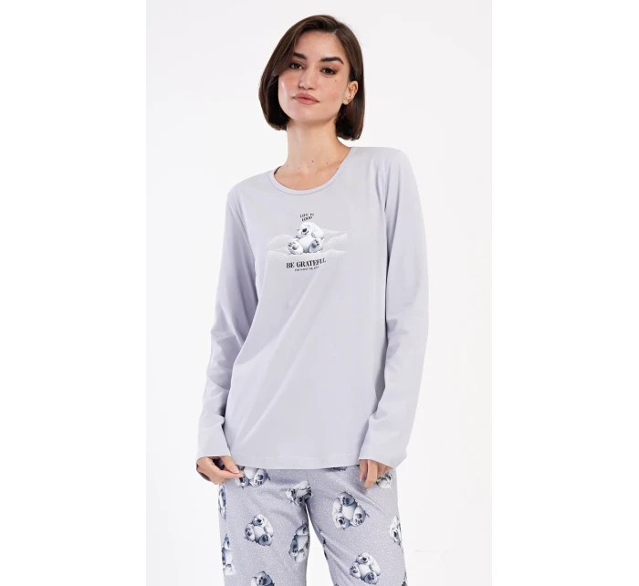 Dámské pyžamo dlouhé Polar model 20656603 - Vienetta Dámské pyžamo dlouhé Polar model 20656603 - Vienetta