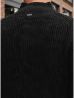 Pánský svetr černá FashionStreet WX2347 Pánský svetr černá FashionStreet WX2347