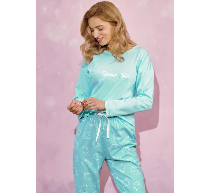 Taro Abi 3217 long/r S-XL Z24/25 dámské pyžamo