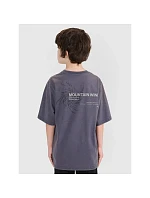 Chlapecké tričko oversize s potiskem 4F 4FJWSS25TTSHM1879-22S Chlapecké tričko oversize s potiskem 4F 4FJWSS25TTSHM1879-22S