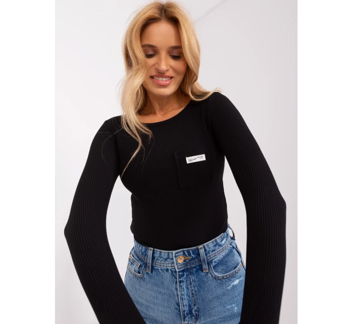 Bluzka RV BZ model 18955332 czarny - FPrice Bluzka RV BZ model 18955332 czarny - FPrice