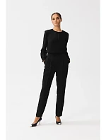 S355 Kombinéza s děleným výstřihem - černá