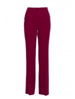 S418 Kalhoty s laclem - bordó