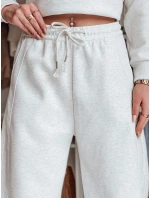 Dámské široké tepláky DRESMOOD PREMIUM světle šedé FashionStreet UY2685 Dámské široké tepláky DRESMOOD PREMIUM světle šedé FashionStreet UY2685