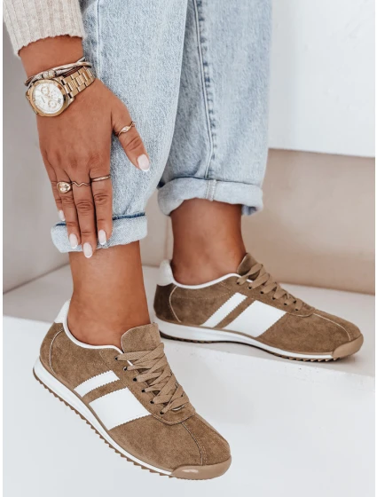 FashionStreet béžové dámské tenisky ZY1048