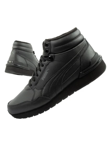 Puma ST Runner v4 Mid sportovní boty pánské kotníkové tenisky černé