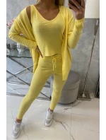 Sada svetrů 3-dílná žlutá Sada svetrů 3-dílná žlutá