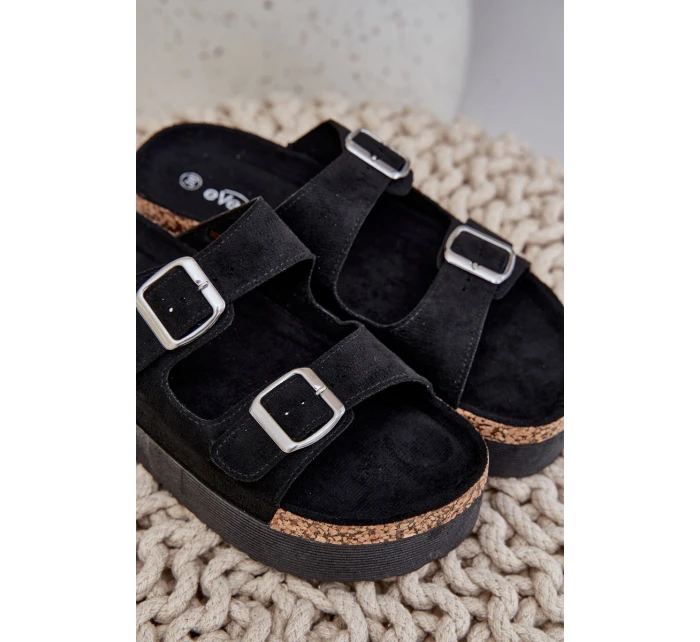 Dámské sandály na masivní platformě se černé model 21685371 - Boto Dámské sandály na masivní platformě se černé model 21685371 - Boto