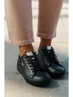 Dámské Tenisky Z Eko Kůže Big Star model 21693148 Černé - Big Star Shoes