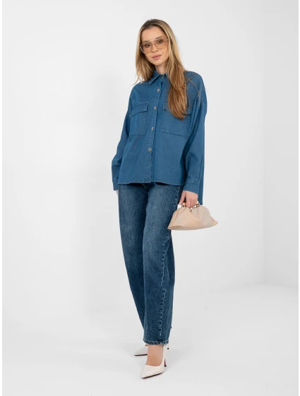 Koszula IT KS model 21923802 niebieski - FPrice Koszula IT KS model 21923802 niebieski - FPrice