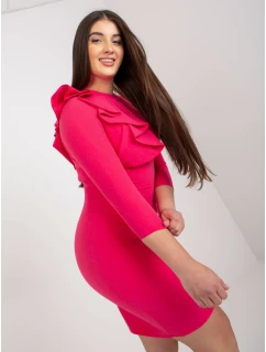 Sukienka LK SK 505583.11 koralowy