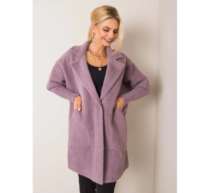 Kabát MBM PL 1517.00P světle fialový