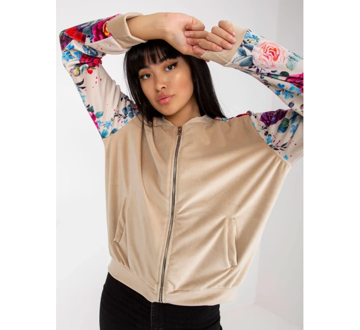 Mikina RV BL 8235.38 béžová