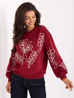 Bluzka RV BZ model 21393075 bordowy - FPrice