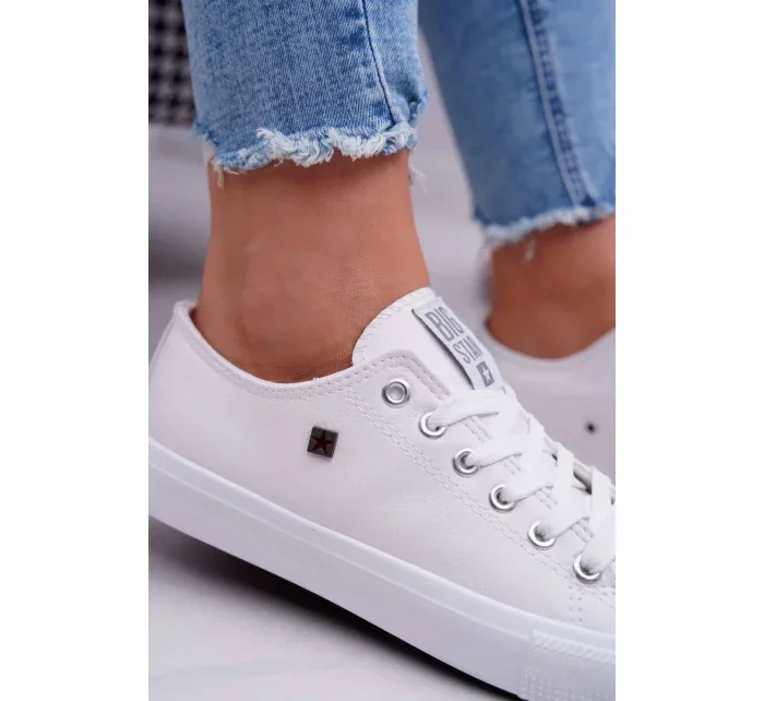 Dámské klasické tenisky Big Star - bílé Dámské klasické tenisky Big Star - bílé