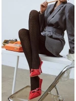 Dámské punčochové kalhoty Nadia Code 1215 Černá vzor - Gabriella