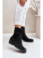 Boty na podpatku model 201694 Step in style Boty na podpatku model 201694 Step in style