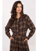 Košile s dlouhým rukávem  model 220040 Italy Moda