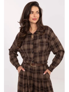 Košile s dlouhým rukávem  model 220040 Italy Moda