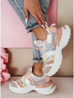 Dámské tenisky na vysoké platformě BEASTAR barevné FashionStreet ZY0832