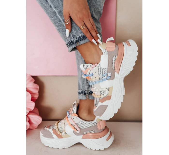 Dámské tenisky na vysoké platformě BEASTAR barevné FashionStreet ZY0832