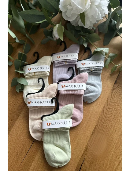 Dámské žebrované ponožky Magnetis 36-40 Dámské žebrované ponožky Magnetis 36-40