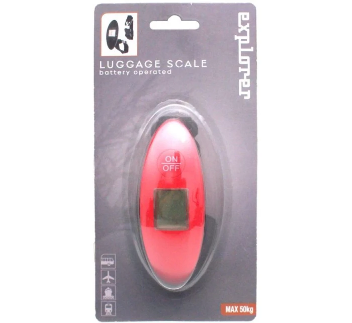 VÁHA NA ZAVAZADLA 50KG PROWORLD ČERVENÁ