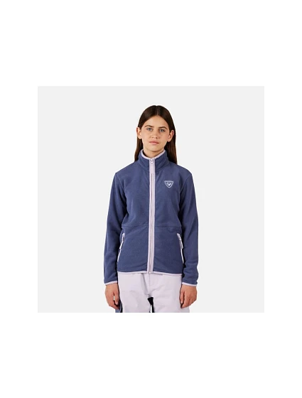 Dětská mikina ROSSIGNOL JR STRAWPILE FLEECE FZ, modrá