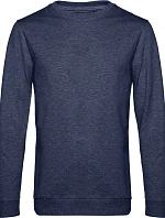 B&C #Set In Pánská mikina 01.U01W heather navy
