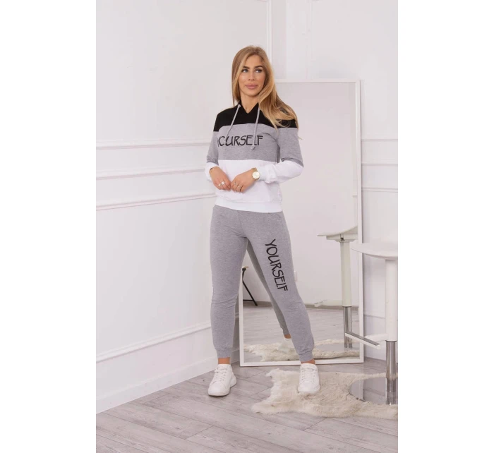 Sada s potiskem Sama černá+šedá Sada s potiskem Sama černá+šedá