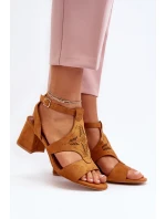 na podpatku Camel model 21651170 - Boto na podpatku Camel model 21651170 - Boto