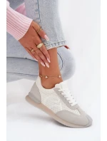 Sneakersy Dámské sportovní Bílá-Šedá Tarlisse Sneakersy Dámské sportovní Bílá-Šedá Tarlisse