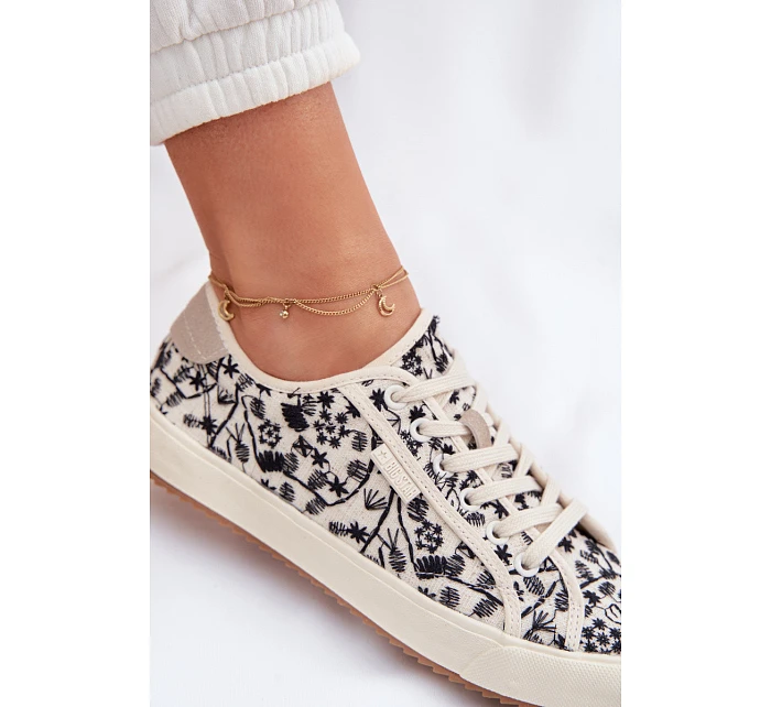 Dámské Tenisky Světle Béžové Big Star model 22042794 - Big Star Shoes