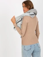 Dámský šátek AT CH 14201 1.77P šedý černý